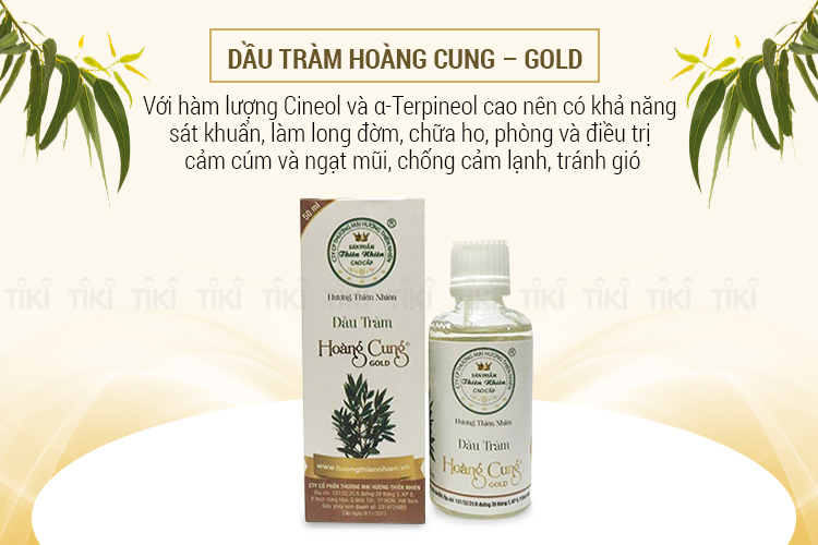 Dầu Tràm Hoàng Cung Gold - 50ml