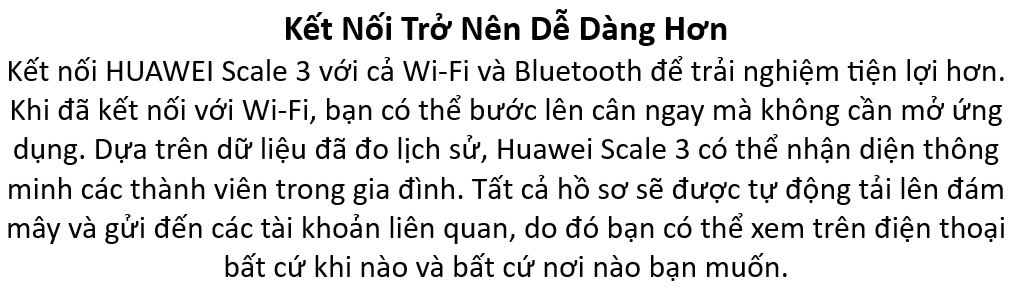 Cân Điện Tử HUAWEI Scale 3 Hơn 10 Chỉ Số Cơ Thể Mô Hình Cơ Thể Huawei Trufittm Kết Nối Wifi Và Bluetooth Hàng Chính Hãng 12
