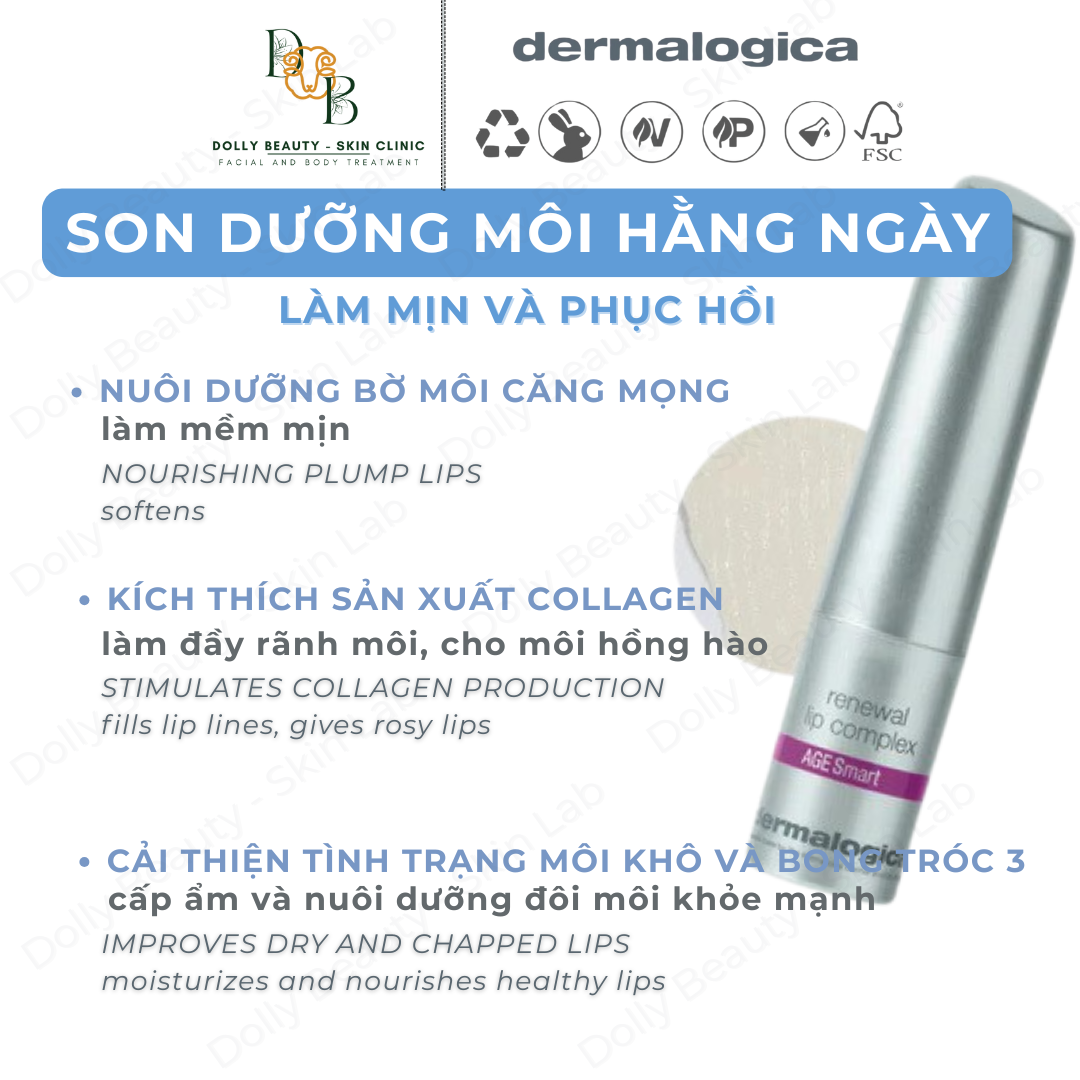 Son dưỡng ngừa thâm môi RENEWAL LIP COMPLEX của Dermalogica