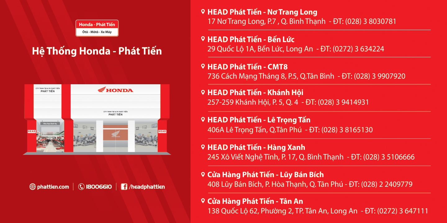 Head Honda Phat Tiến Cửa Hang Online Tiki
