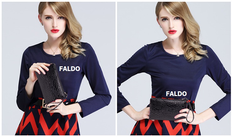 Ví Cầm Tay Thời Trang FALDO Chống Thấm Nước