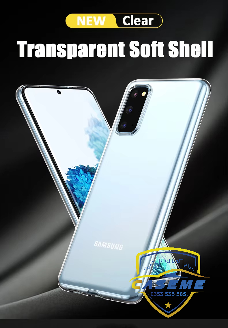 Ốp lưng dành cho Samsung Galaxy A51 dẻo trong suốt, dày dặn, chống sốc cao cấp - Hàng nhập khẩu