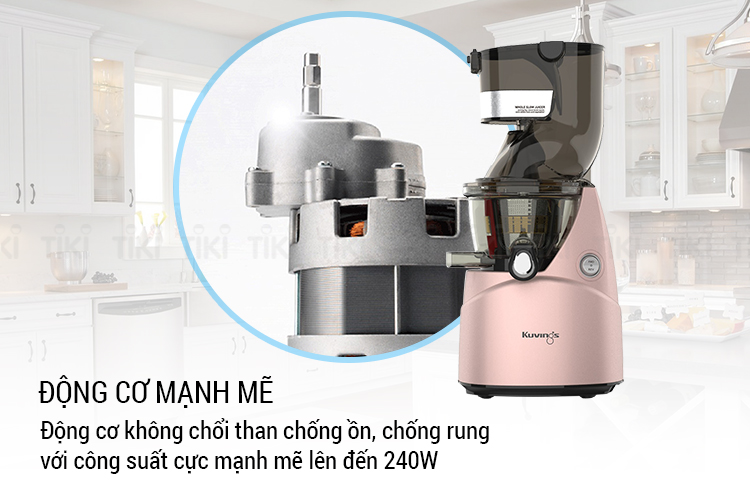 Máy Ép Trái Cây Kuvings NS-924CBC2 – Hồng Rose Gold