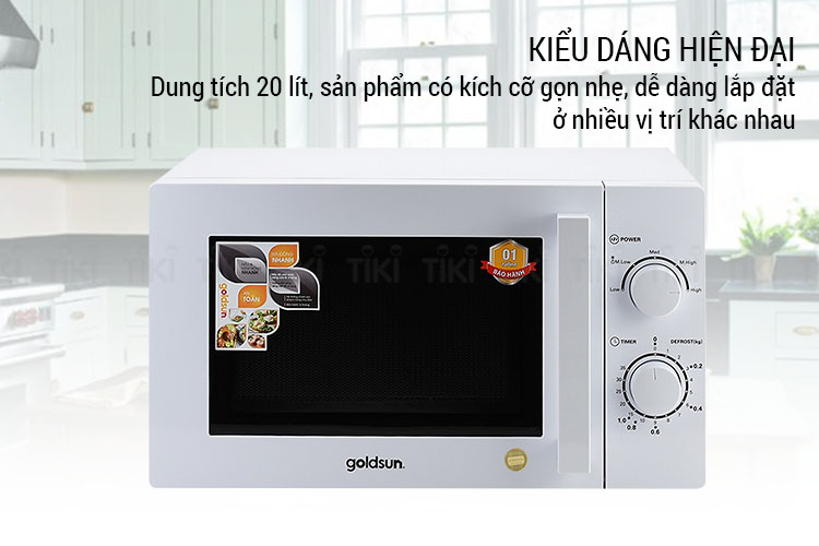 Lò Vi Sóng Cơ Goldsun CK1105 (20L) - Hàng Chính Hãng