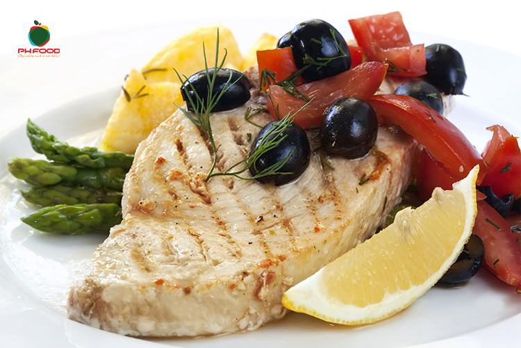 Cá Cờ Kiếm Phi Lê Cắt Lát - 1Kg 2 Túi Hút Chân Không