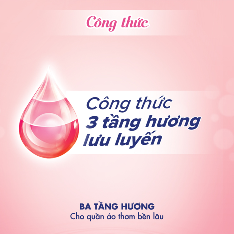 Túi Nước Giặt OMO Matic Comfort Hương Hoa Hồng 2.3KG