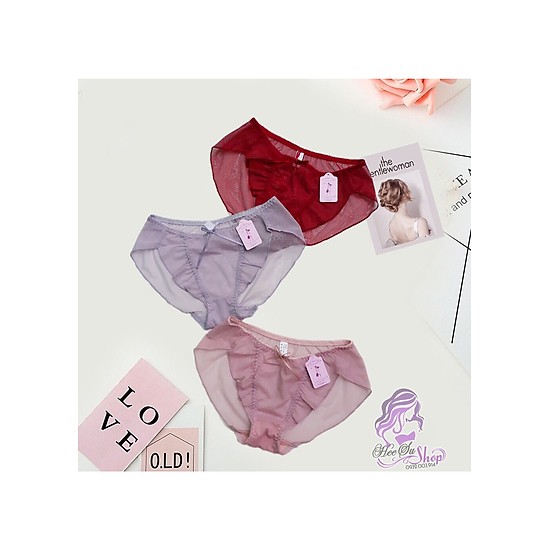Combo 10 quần lót tàng hình trộn màu sexy cho phái nữ
