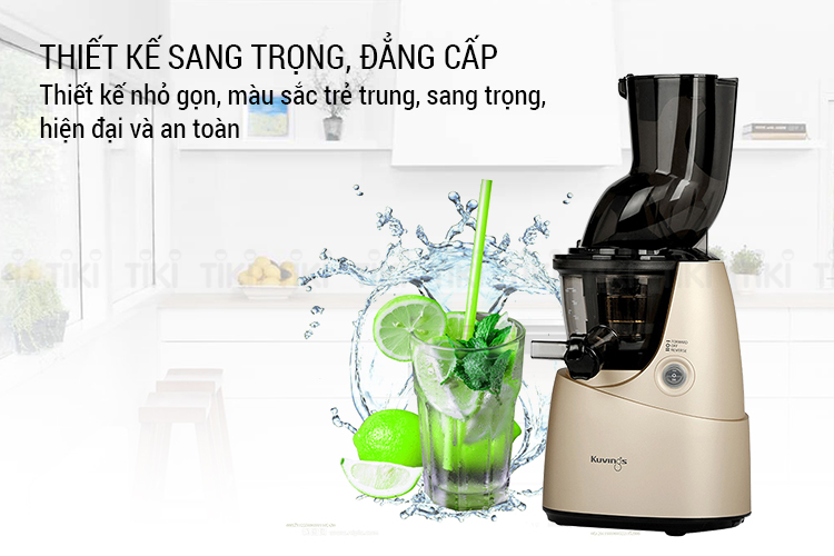 Máy Ép Trái Cây Tốc Độ Chậm Kuvings NS-625CBS2 (400ml) - Vàng