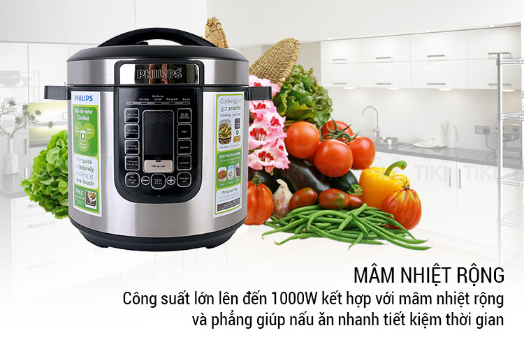 Nồi áp suất PHILIPS HD2137/66 (Hàng Nhập Khẩu)