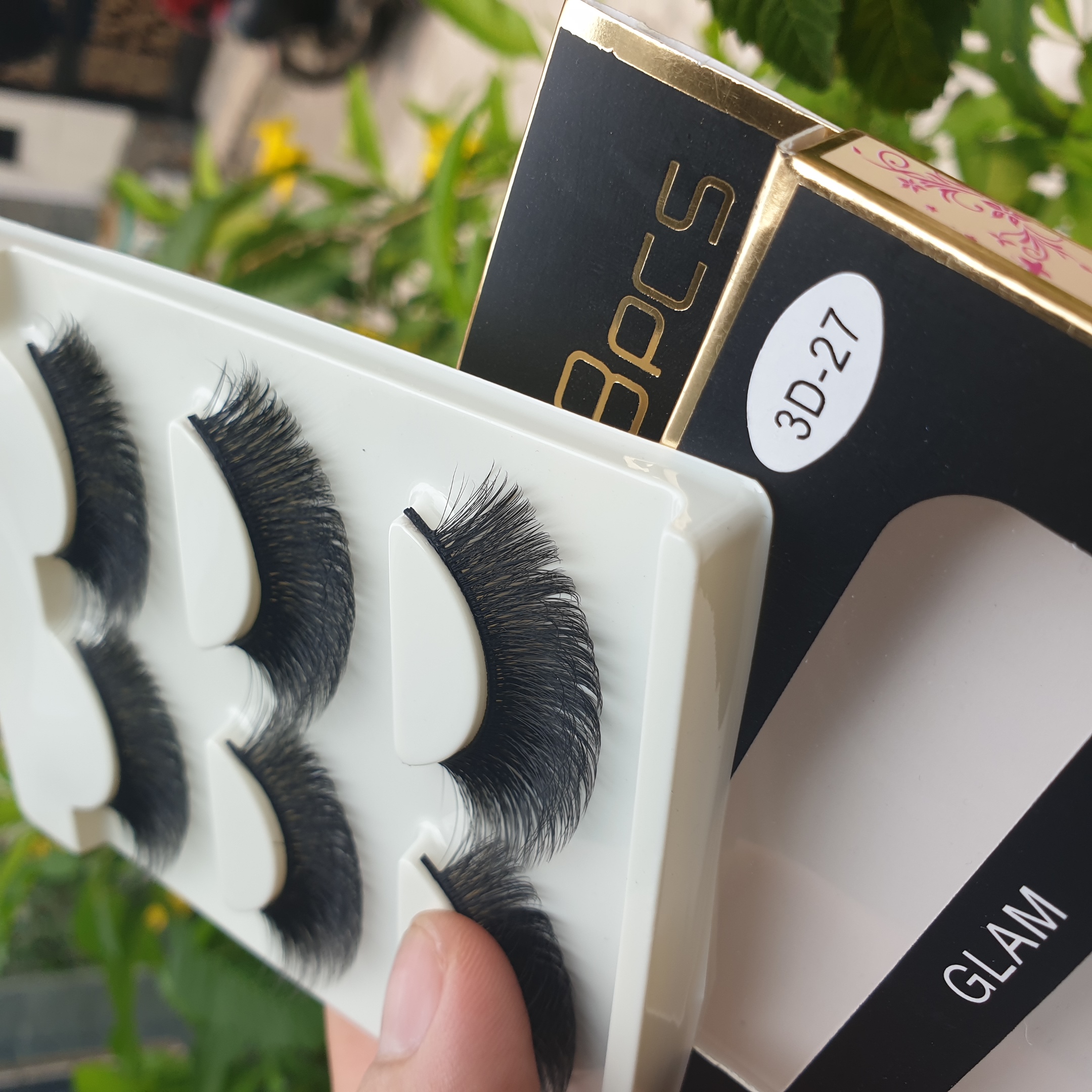 Lông mi giả lông chồn 3 Fashion Eyelashes 3 Faux-Cils 3D 1 bộ 3 cặp