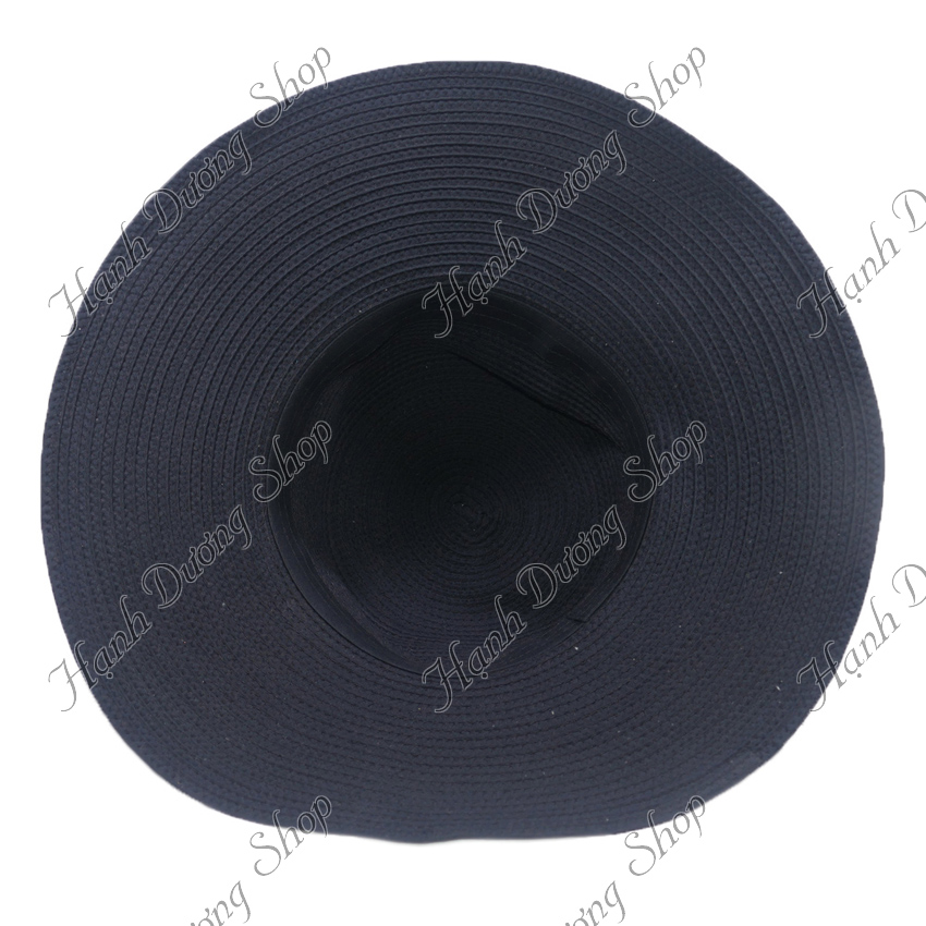 Nón rộng vành đi du lịch biển mũ vành rộng nữ đi biển, chất liệu vải cao cấp thoáng mát, may kiểu xoắn ốc thời trang