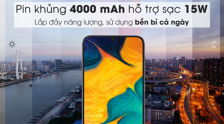 Điện Thoại Samsung Galaxy A30 (64GB/4GB) - Hàng Chính Hãng