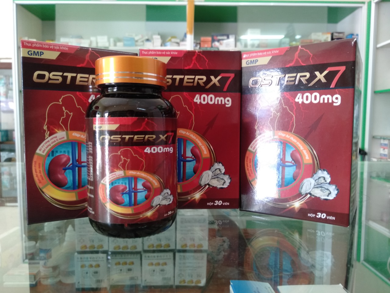 Tinh chất hàu biển OsterX7 400mg-100% hàu biển macca nguyên liệu nhập khẩu Mỹ- Tăng cường sinh lý nam, giảm tiểu đêm, đau lưng, mỏi gối-Hộp 30 viên không có tác dụng phụ, an toàn tuyệt đối cho sức khỏe [CHE TÊN KHI GIAO HÀNG]