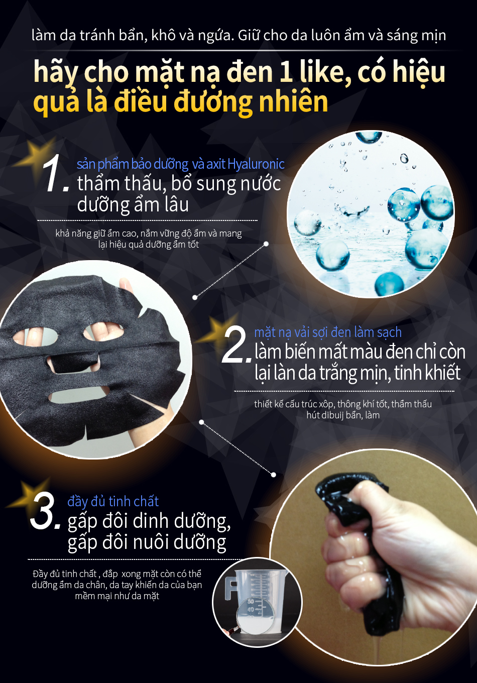 Mặt Nạ Đen Ngọc Trai My Scheming 1 Miếng - 30ml