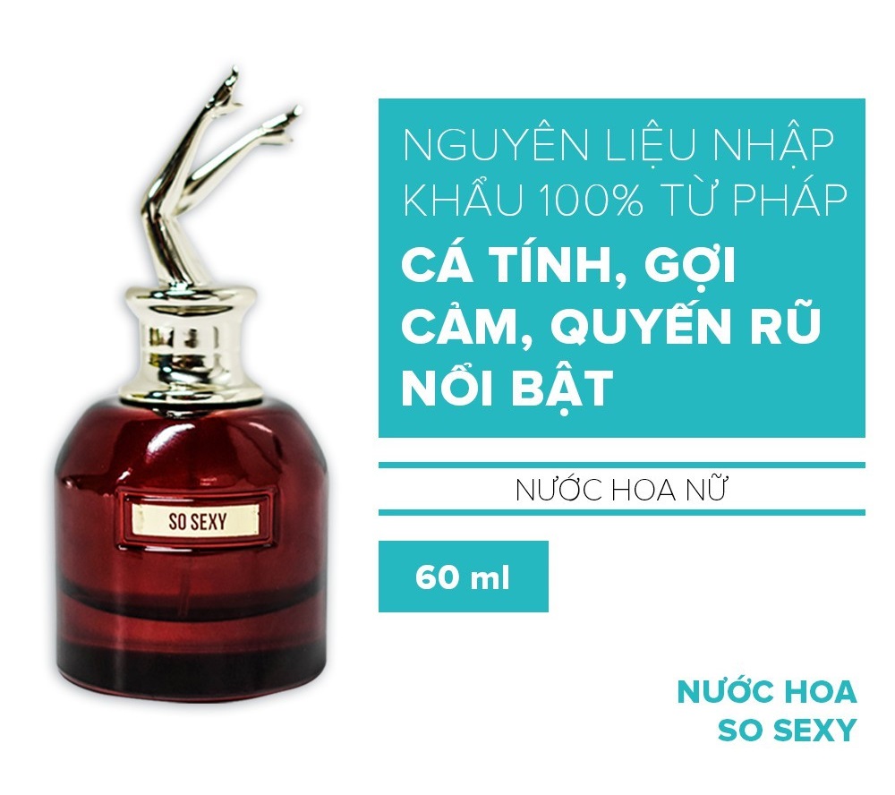 Nước hoa nữ Cenota So Sexy 60ml Chính Hãng