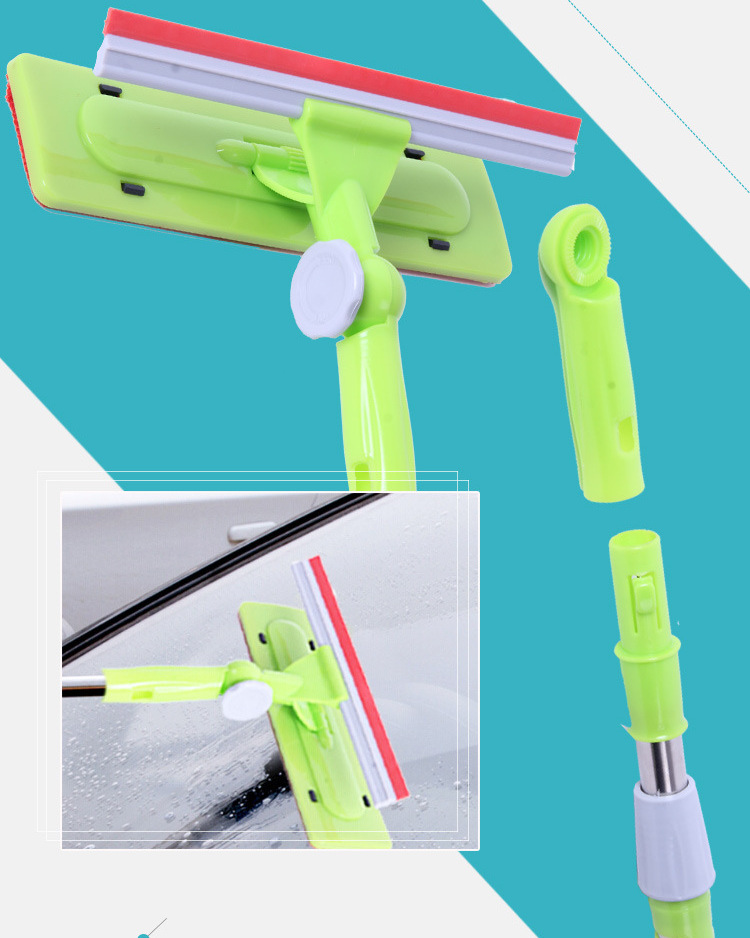 Cây Lau Kính Kéo Dài 2 trong 1 - (70 cm - 100 cm) giao màu ngẫu nhiên