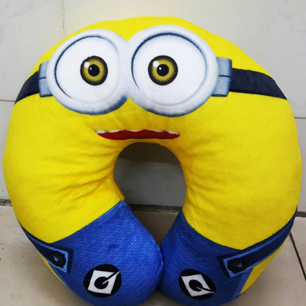 Gối Chữ U Hình Minion U04 (Màu Vàng)