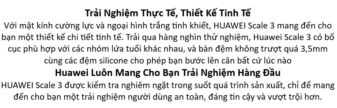 Cân Điện Tử HUAWEI Scale 3 Hơn 10 Chỉ Số Cơ Thể Mô Hình Cơ Thể Huawei Trufittm Kết Nối Wifi Và Bluetooth Hàng Chính Hãng 17