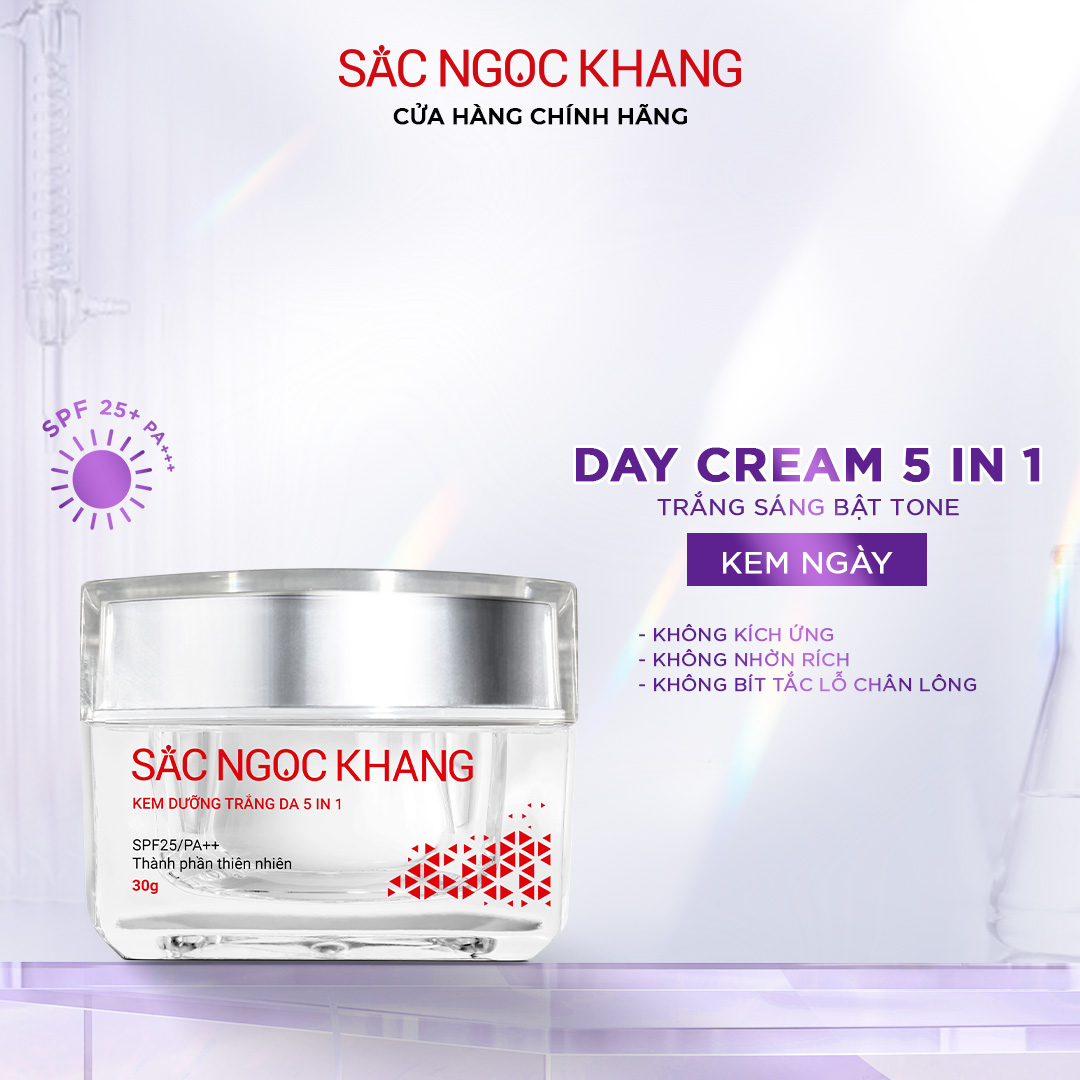 kem dưỡng da 5 trong 1