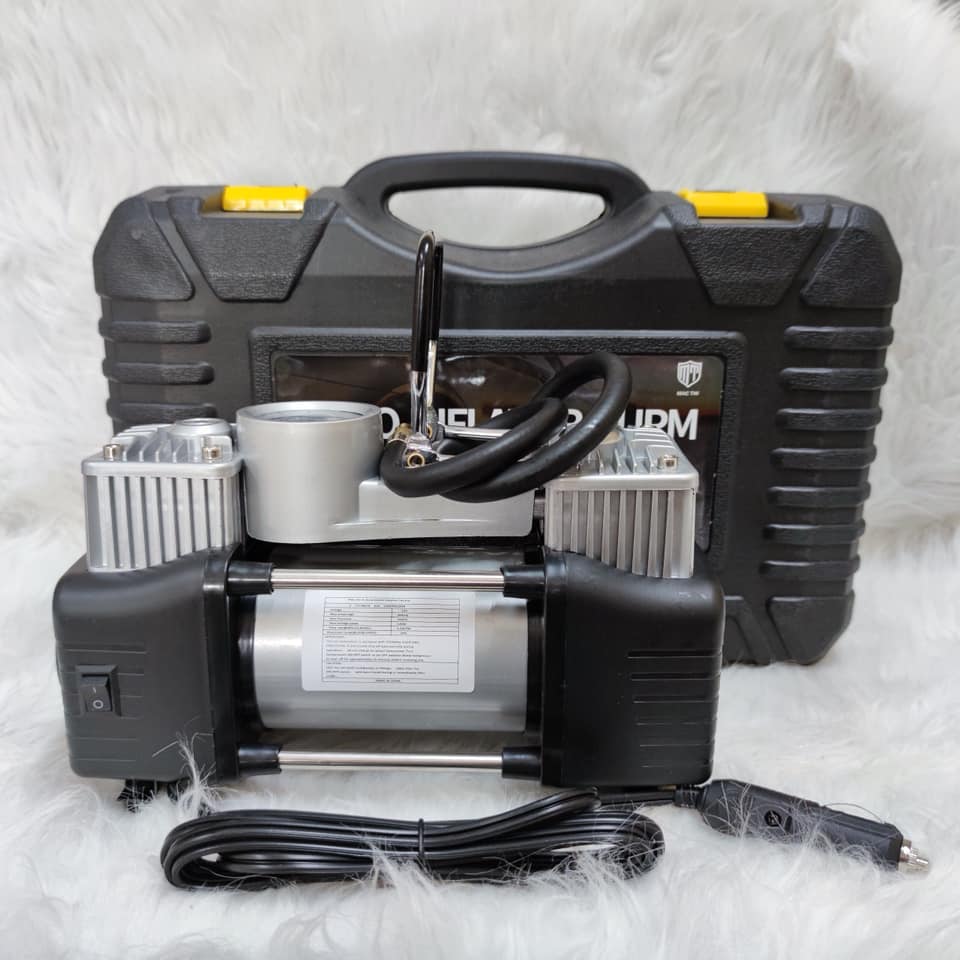 Máy Bơm Lốp Ô Tô 2 Xi Lanh COIDO 6222