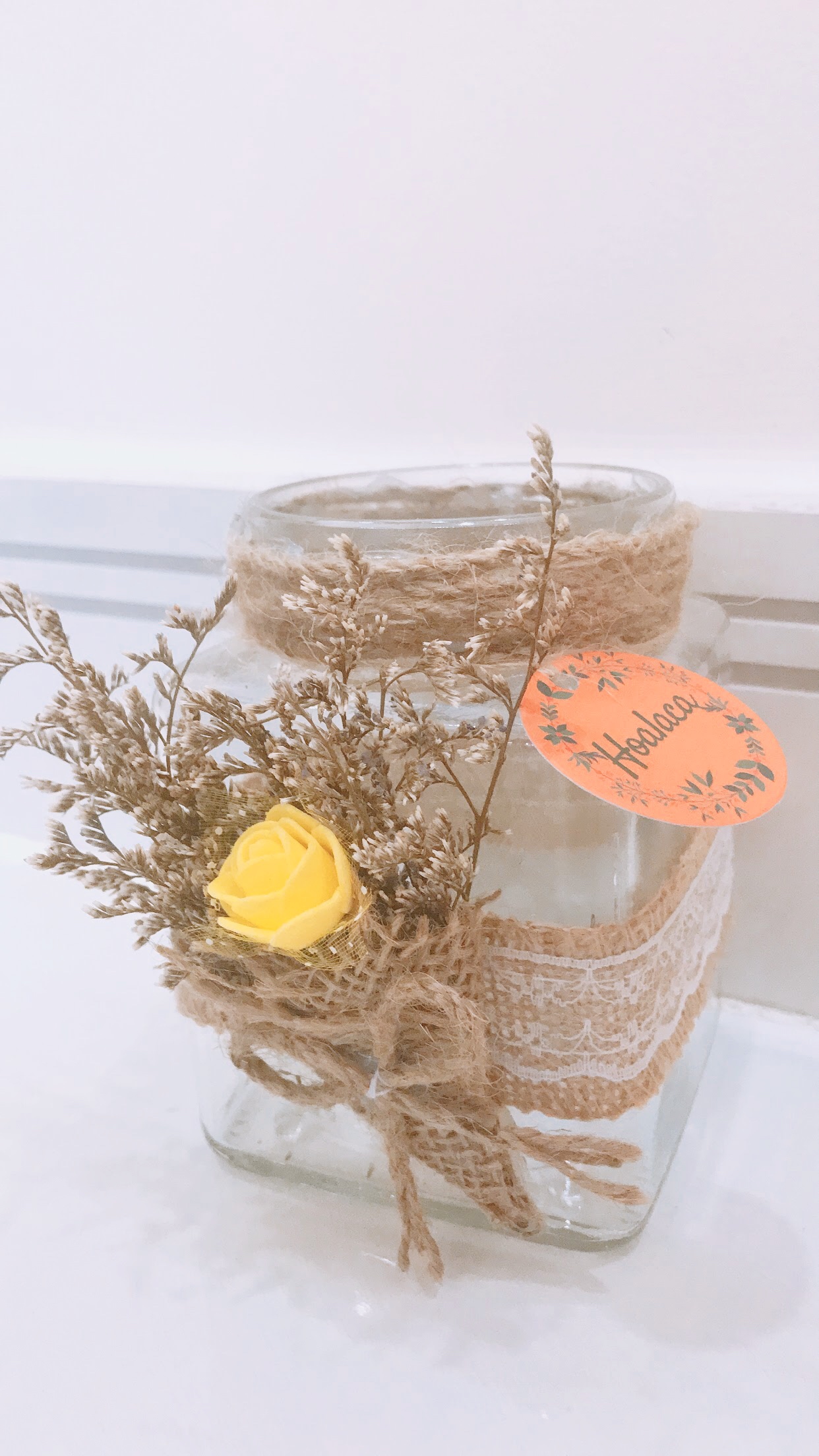 Bình thủy tinh handmade - Bình bó hoa