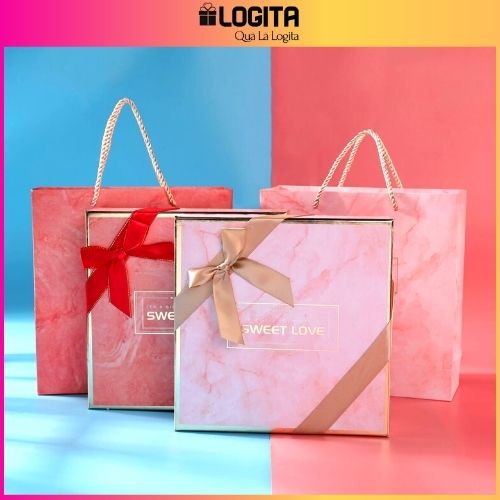 hộp quà hình vuông