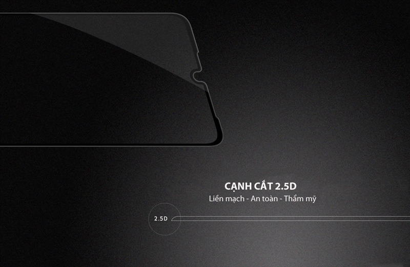 Dán cường lực Xiaomi Redmi Note 7 Nillkin Amazing CP+ full màn hình