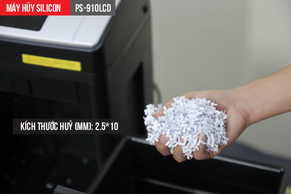 Máy Hủy Tài Liệu Silicon PS-910LCD