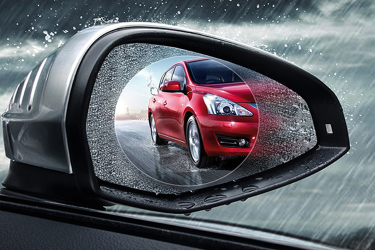 Miếng Dán Chống Nước Gương Chiếu Hậu Hình Tròn