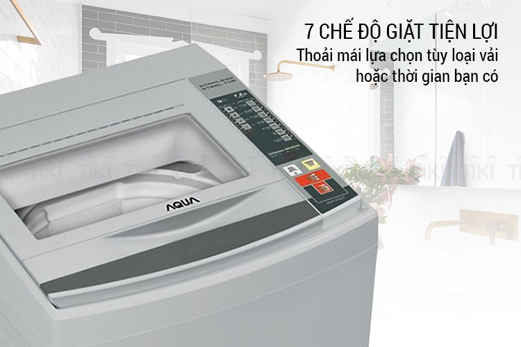 Máy Giặt Cửa Trên Aqua AQW-S72CT (7.2kg) - Hàng Chính Hãng