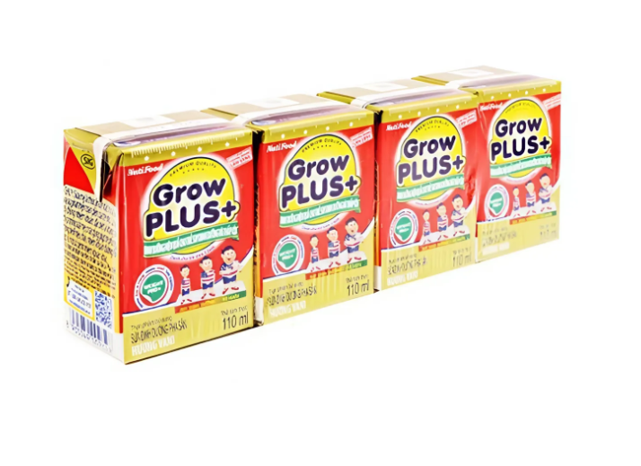 Thùng Sữa bột Pha Sẵn GrowPLUS+ Suy Dinh Dưỡng (đỏ) (48 hộp 110ml)