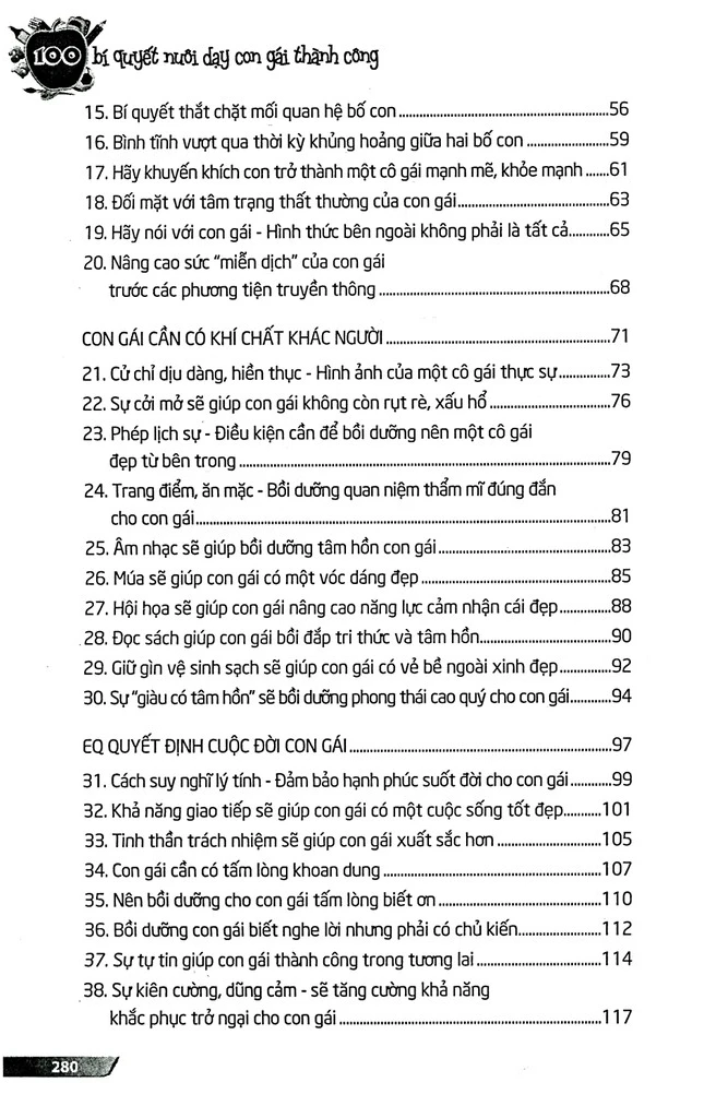 Sách 100 Bí Quyết Nuôi Dạy Con Gái Thành Công (Tái Bản)