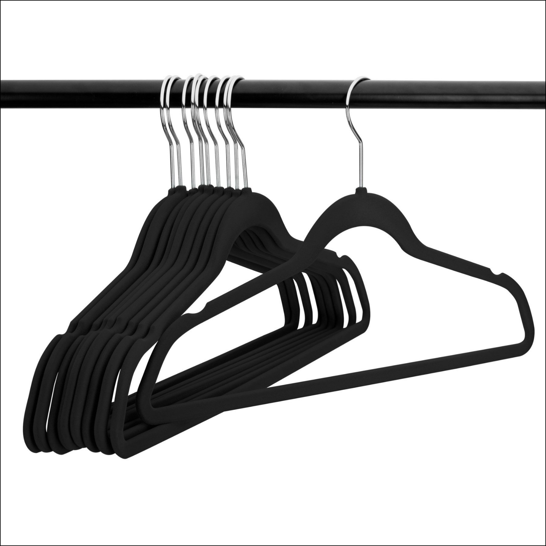 Móc Treo Quần Áo Máng Bọc Nhung MECK