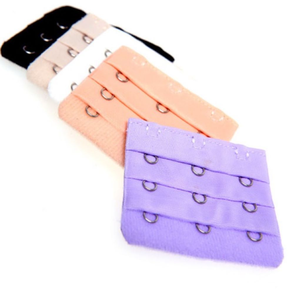 Combo 5 Móc nối điểu chỉnh quai áo ngực siêu tiện lợi 3 hàng 2 móc và 3 hàng 3 móc