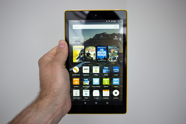 Máy Tính Bảng Kindle Fire HD8 16GB (2017) - Hàng Chính Hãng Máy Tính Bảng Kindle Fire HD8 16GB (2017) - Hàng Chính Hãng
