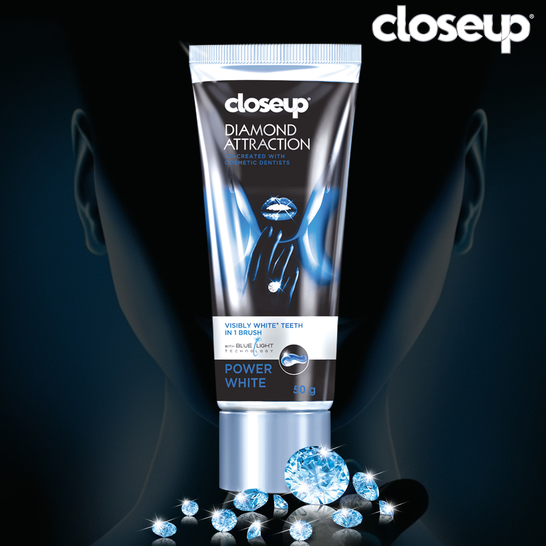 Kem Đánh Răng Close Up Kim Cương - 21115912 (100g)