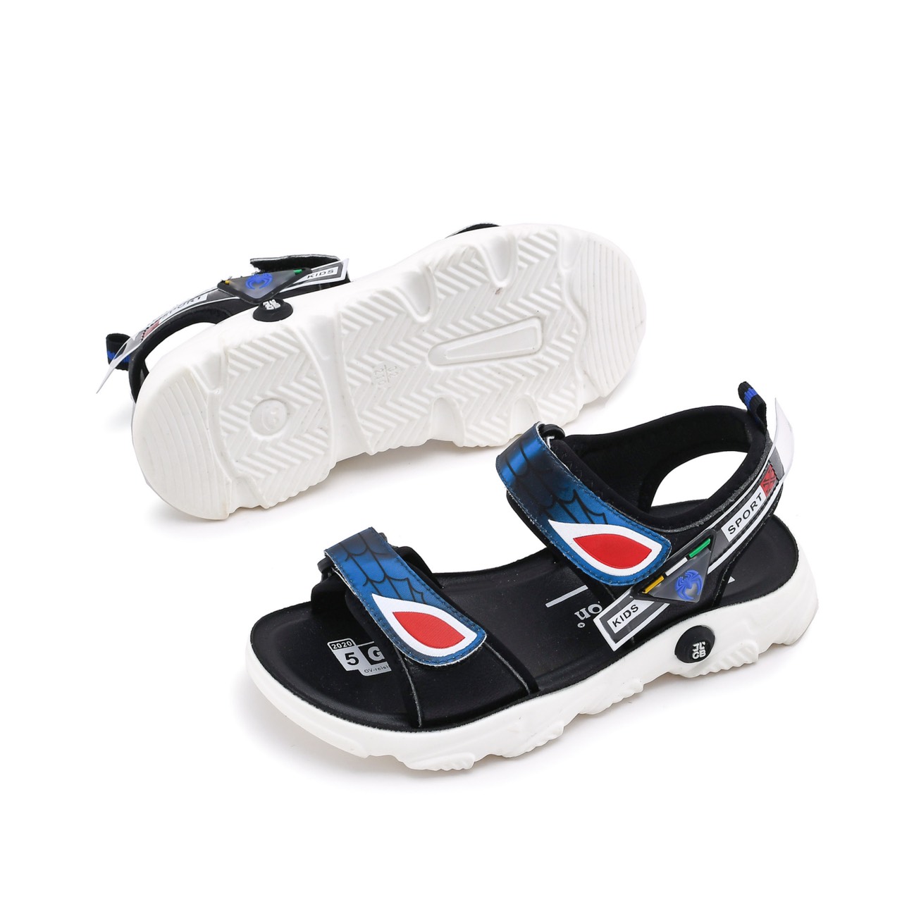 Dép Sandal siêu nhân cho bé trai 3 - 12 tuổi phong cách Hàn Quốc ST50