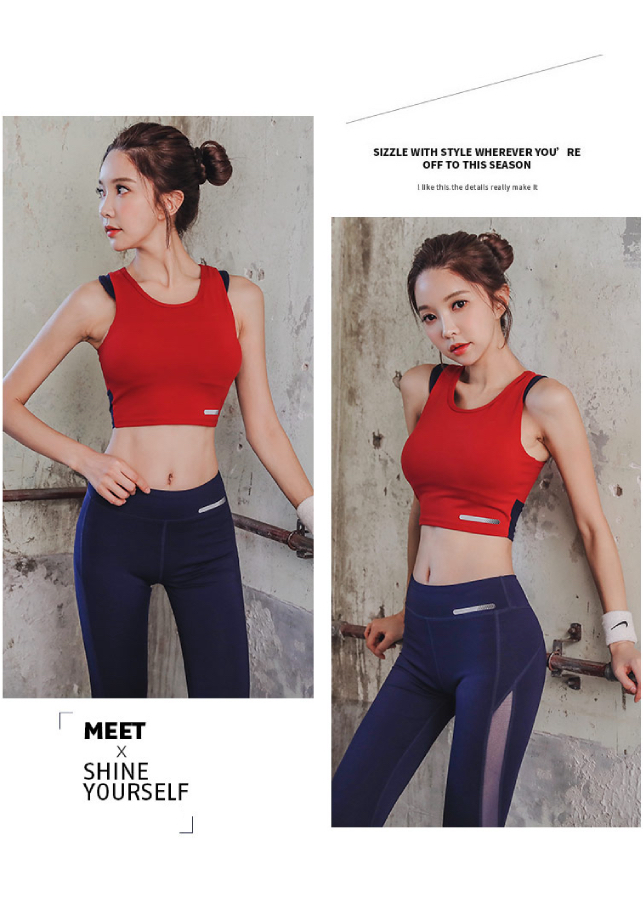 Bộ Quần Áo Tập GYM YOGA Thể Thao Nữ - HK39