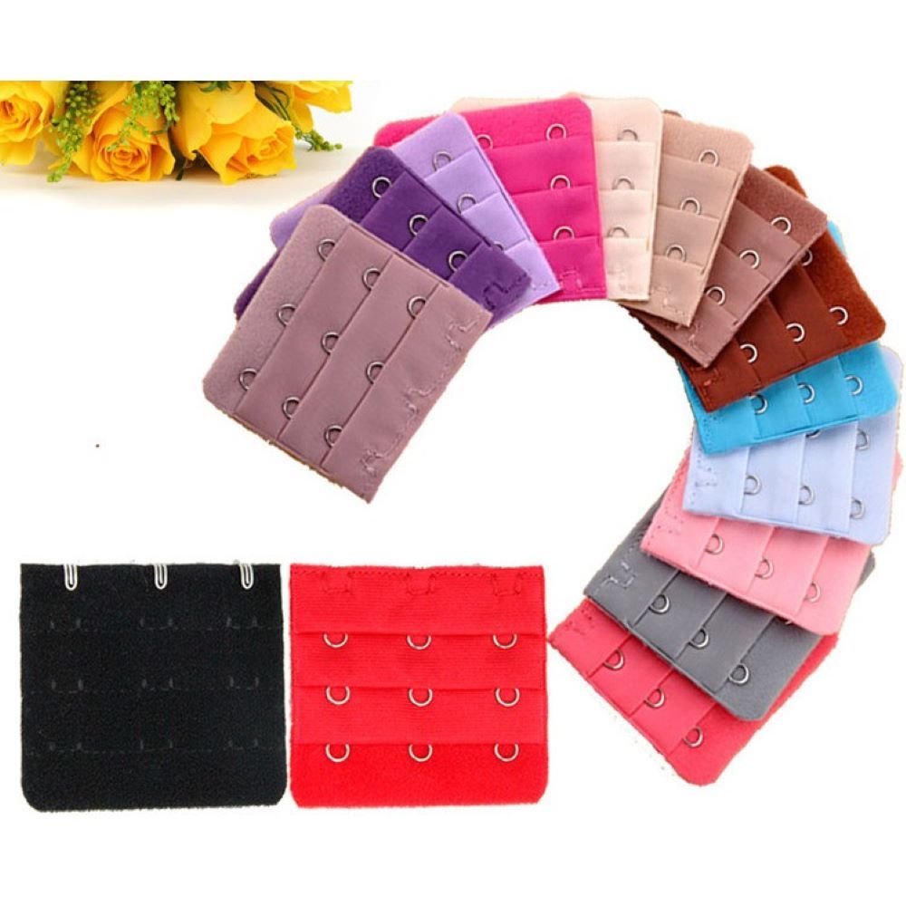 Combo 5 Móc nối điểu chỉnh quai áo ngực siêu tiện lợi 3 hàng 2 móc và 3 hàng 3 móc