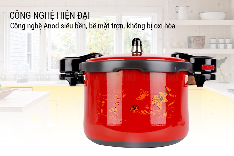 Nồi Áp Suất Anod Sunhouse LC601 - Hàng Chính Hãng