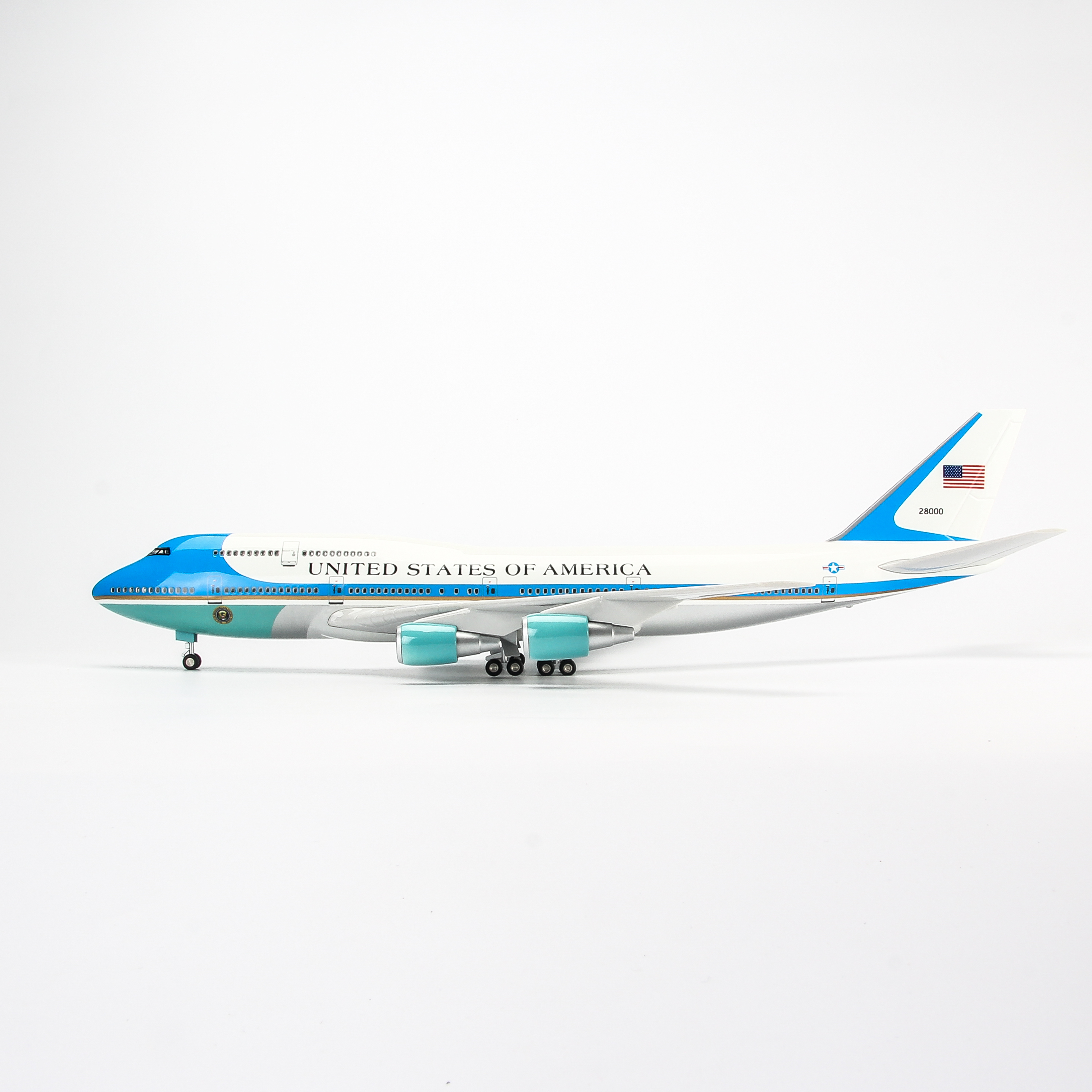 Mô hình máy bay Chuyên cơ tổng thống Mỹ Air Force One Boeing B747 47cm   Cửa Hàng Mô Hình Autono1vn