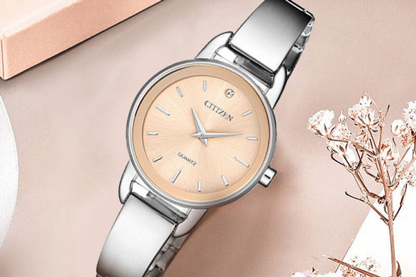 Đồng Hồ Citizen Nữ Dây Kim Loại Pin-Quartz EZ6370-56X