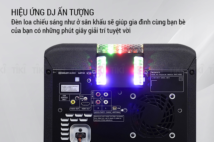 Dàn Âm thanh Hifi Sony MHC-V50D - Hàng Chính Hãng