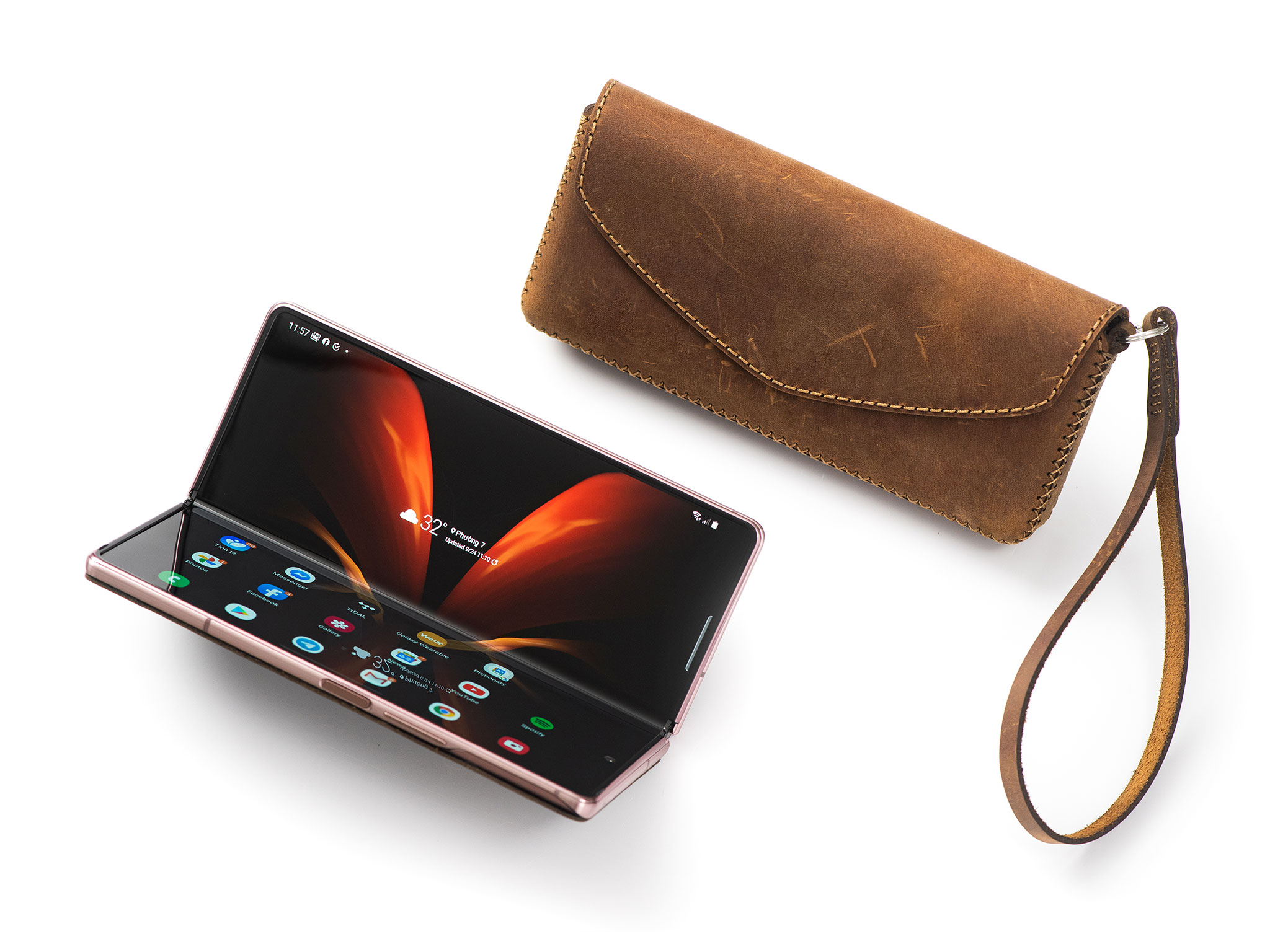 BAO DA SAMSUNG GALAXY Z FOLD 2 - CHÍNH HÃNG KHACTEN.COM