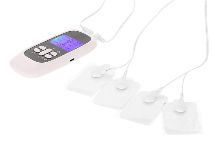 Máy Massage Xung Điện 4 Miếng Dán, 15 Mức Cường Độ, 8 Chế Độ, Giảm Đau Nhức, Tăng Cường Tuần Hoàn Máu Kachi MK46 - Hàng chính hãng