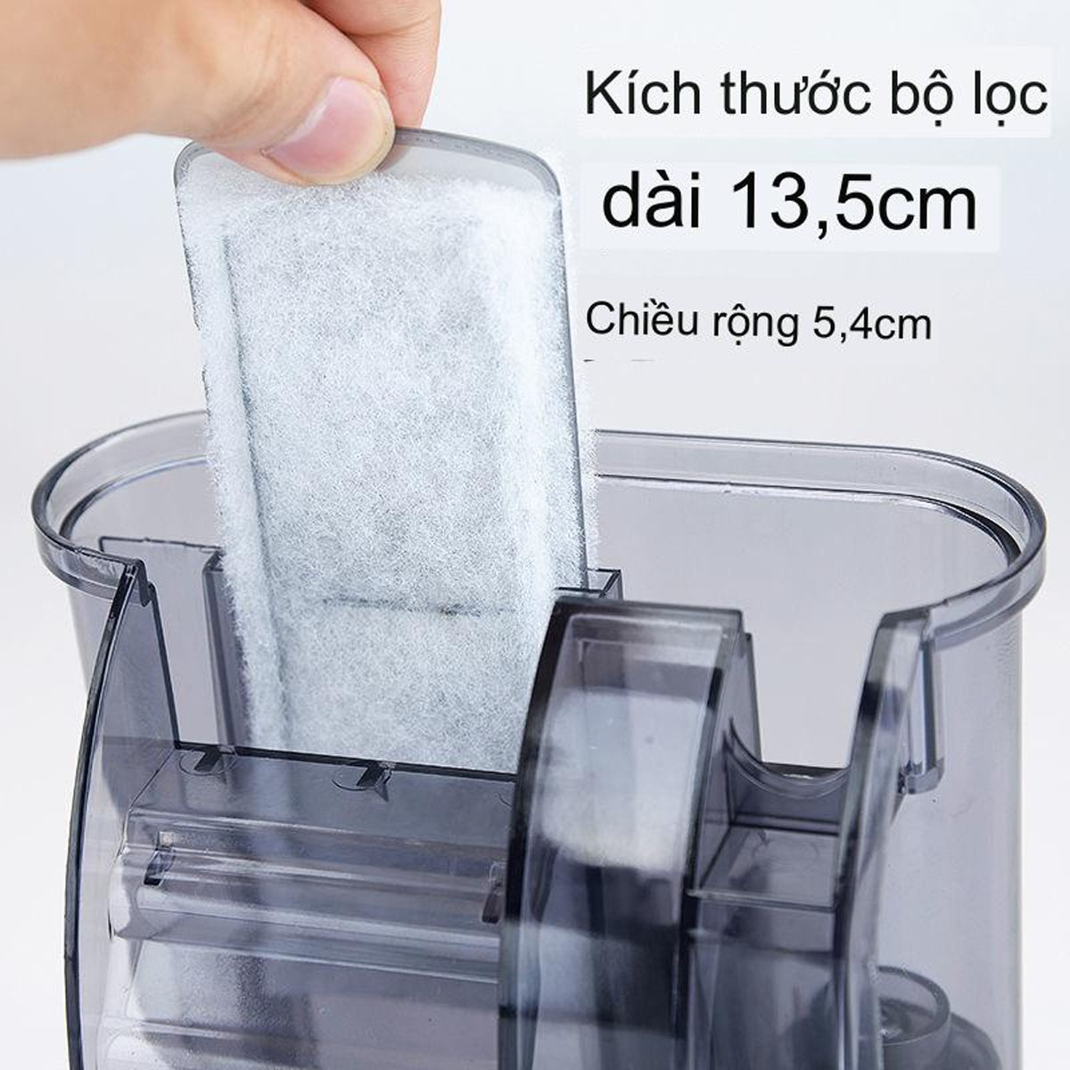 Bông lọc bể cá than hoạt tính 2IN1 dùng cho các loại máy lọc thác nước bể cá