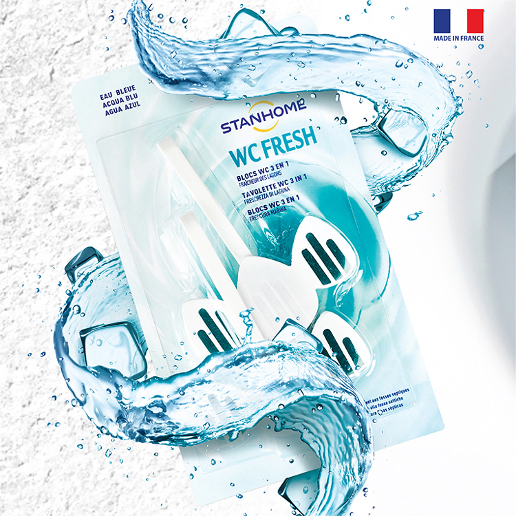 Viên Treo Vệ Sinh Bồn Cầu Wc Stanhome Fresh 3 Trong 1