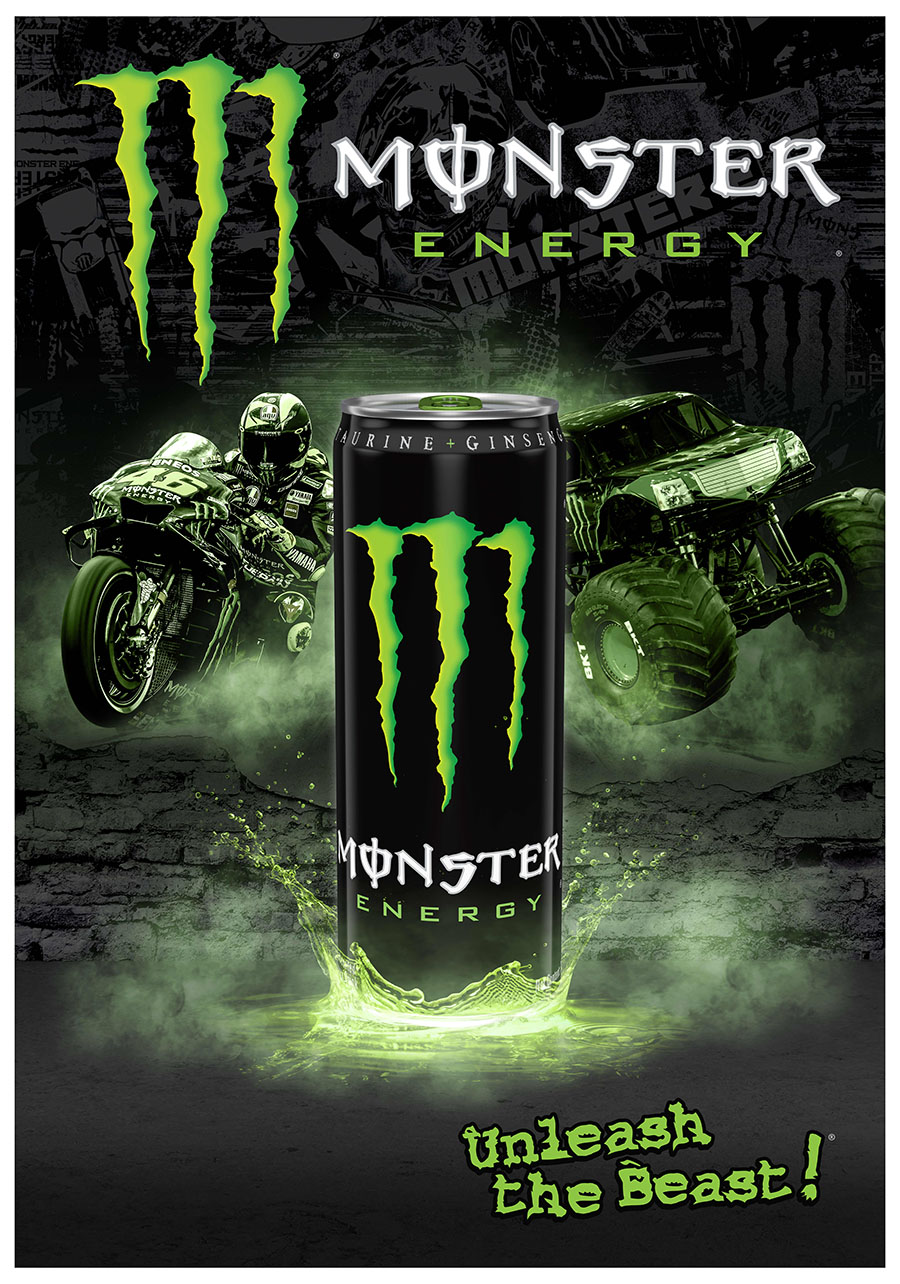 24 Lon Monster nước tăng lực - Energy Drink (355ml x 24)
