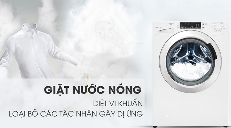 Máy Giặt Cửa Trước Inverter Candy GVS 149THC3/1-04 (9kg) - Hàng Chính Hãng - Chỉ Giao tại HCM