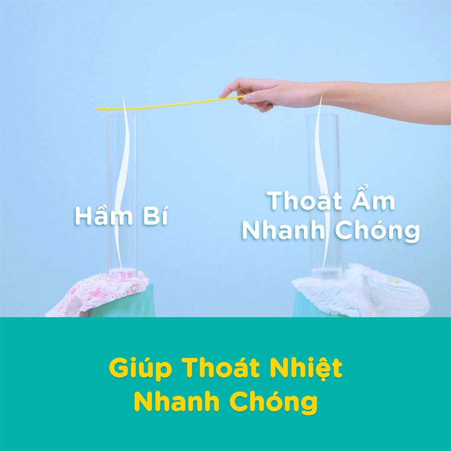 Combo 3 tã Quần Pampers Điều Hoà Gói Lớn L60 (9-14kg)